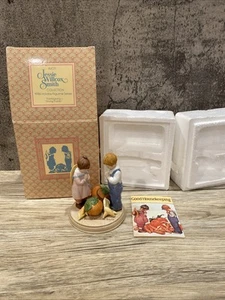 NOS 1986 Avon Jesse Wilcox Smith Porzellan Figur "Thanksgiving -Giving Thank" - Bild 1 von 11