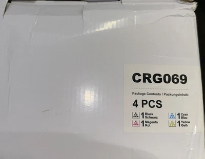 069 替换碳粉盒套装 - 适用于佳能 069 - 4 件套 — 第 1/2 张图片