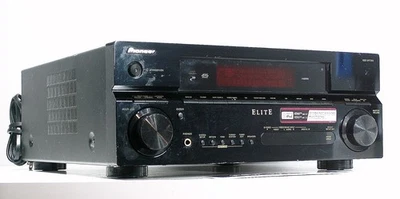 Pioneer Elite Stereo Receiver VSX-91TXH for Repair ONLY LEFT CHANNEL WORKING - Image 1 of 4