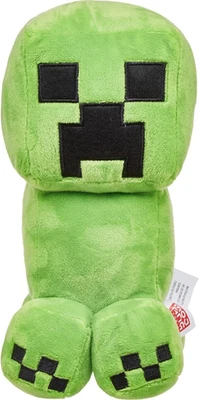 Minecraft- Basic Plush Personaggio Creeper, Giocattolo per Bambini 3+Anni, HBN40