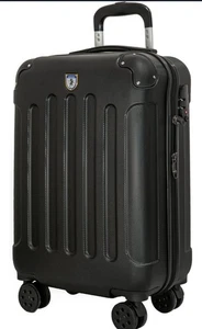 UTTAM 20 Inch Lightweight Travel Cabin Bag - Carry On Suitcase ABS TSA Lock New - Picture 1 of 2