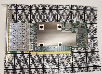 Scheda di interfaccia di rete BROADCOM BCM957504-P425G 0J3D14 quad-port testata funzionante - Immagine 1 di 3