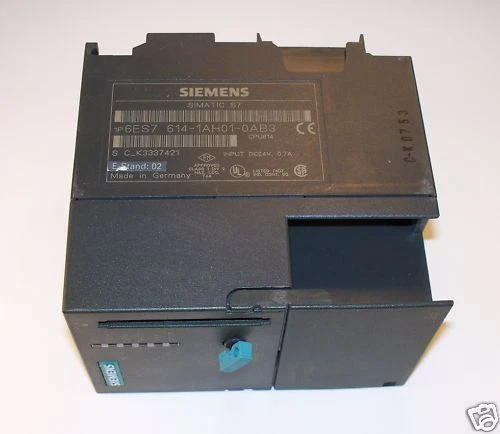 Siemens 6ES7 614-1AH01-0AB3 SIMATIC S7-300 CPU 614 W/64 - Image 1 of 1