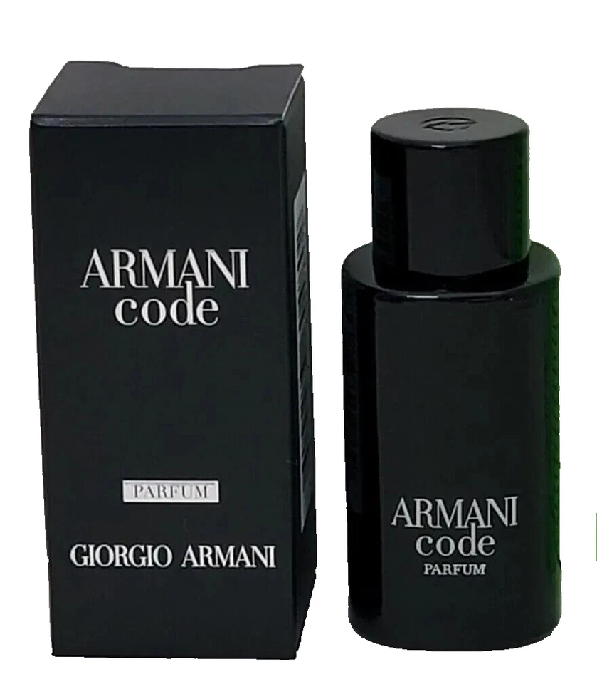 Mini perfume Armani Code de Giorgio Armani para hombre 7 ml/.23 oz Foto 1 de 1