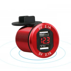 12V Car Cigarette Lighter Socket Splitter Dual USB Charger Power Adapter Outlet - Photo 1 sur 8