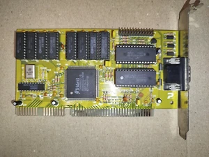 VGA Graphics Card Trident TVGA8900CL-B ISA 1024Kb (1Mb) - Photo 1/6