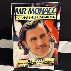 BIOGRAFÍA FIRMADA POR EL SEÑOR MÓNACO GRAHAM HILL RECORDADA x3 JOHN COOMBS & ROY SALVADORI - Imagen 1 de 8