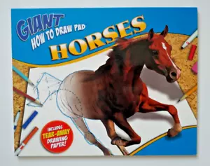 Giant How To Draw Pad Horses *NEW* - Picture 1 of 1