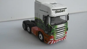 Oxford Diecast Truck STOBART SCANIA TOPLINE KAREN PATRICIA ideal code 3 1/76 - Picture 1 of 2