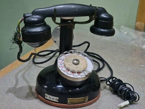 Antique 1920s LE MATERIEL TELEPHONIQUE Works  - Picture 1 of 12