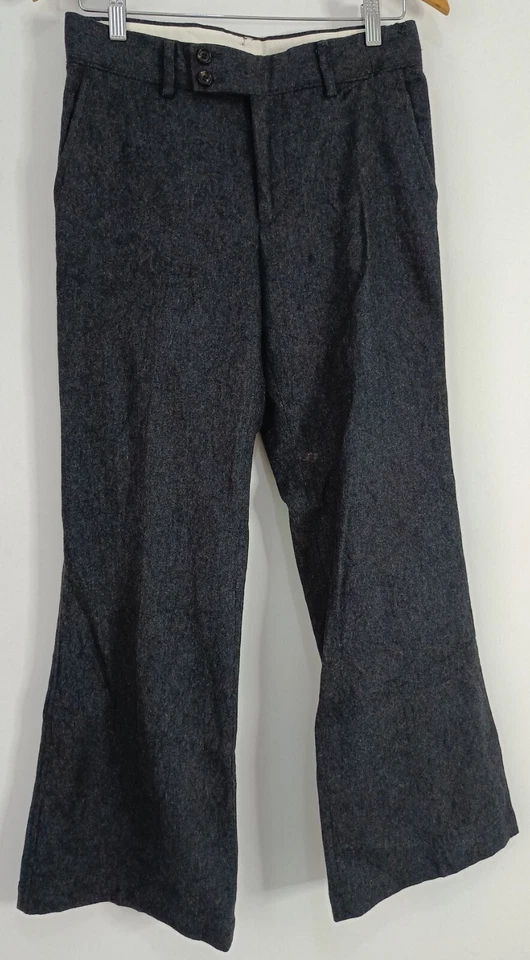 Comme des garcons tricot 2000s Japan wool gray black pants - Image 1 of 4