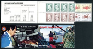 Booklet G36 Greenland 1993 MNH Standard Marine fauna Crabs Below face - Picture 1 of 1
