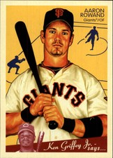2008 Upper Deck Goudey Baseball #161 Aaron Rowand San Francisco Giants