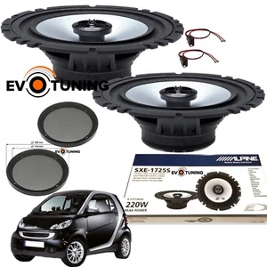 Kit 2 Casse Altoparlanti Alpine Coassiali per Smart 451 + Griglie e Connettori - Imagen 1 de 16