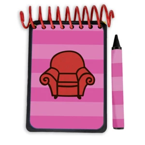 Práctico cuaderno dandy hecho a mano MAGENTA PINK - Imagen 1 de 1