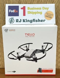 One Business Day Shipping NEW DJI Tello Drone Boost Combo Mini Drone - Picture 1 of 15
