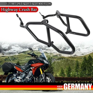 Crash Bar Sturzbügel Rahmen Schutz Stoßstange für MT09 Tracer 900 GT FJ09 15-20 - Bild 1 von 12