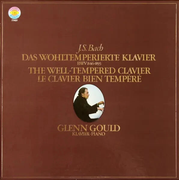 LP-BOX Bach Das Wohltemperierte Klavier BWV 846-893 HARDCOVER BOX + BOOKLET - Bild 1 von 1
