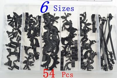 Surtido de clips de enrutamiento de telar de alambre arnés de cableado accesorios interiores de automóviles camiones Foto 1 de 4