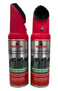 Car Upholstery Cleaner 2x400ML TINS OF NIGRIN TEXTILE WITH BRUSH INCLUDED - Picture 1 of 1