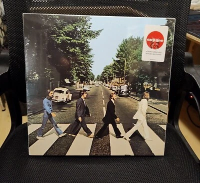 The Beatles Abbey Road Vinyl Target Exclusive with T-Shirt Large New John Paul - Image 1 of 3