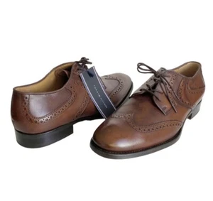 Tommy Hilfiger Wingtip Oxford Derby Dress Shoes Men’s Size 8 NWT - Picture 1 of 8