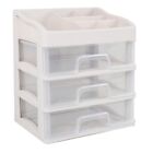 Makeup Organiser with Drawers Clear Cosmetic Display Table Storage Box for Case