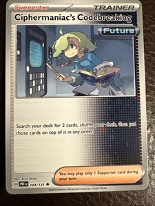 Ciphermaniac's Codebreaking 104/131 Sv: Prismatic Evolutions Regular - Picture 1 of 6
