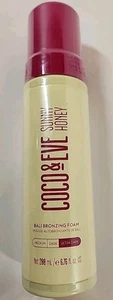 NEW SEALED COCO & EVE Sunny Honey Bali Bronzing Foam Ultra Dark 6.7oz VEGAN - Picture 1 of 3