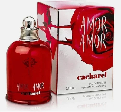 Amor Amor by Cacharel 100ml EDT – Women’s Eau de Toilette – Romantic Scent - Image 1 of 3