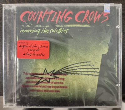 Counting Crows Recovering The Satellites CD Sealed Hype Sticker Geffen 1996 Foto 1 de 4