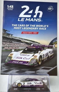 1:43 IXO Jaguar XJR12 Le Mans 24Hr 1990 Nielsen/Cobb/Brundle Boxed With Book - Picture 1 of 24