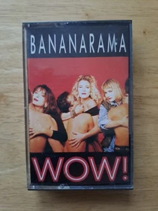 Bananarama WOW 1987 London Records UK cassette tape album Tested - Picture 1 of 6