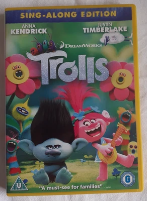 Trolls, Sing-Along Edition, 2017 DVD, Special Features inc. Deleted Scenes - Image 1 of 4