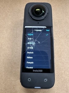 Insta360 X4 8K 360 Action Camera-WORKS-HAS COSMETIC- NO SCRATCHES ON THE LENS- - Picture 1 of 10