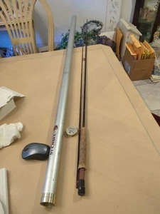 St. Croix Legend L9056 IM-S Graphite Fly Rod 9 Ft Wt 5/6 Cloth w Aluminum CASE - Picture 1 of 6