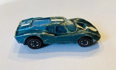 De colección 1970 Hot Wheels Sizzlers - Ford Mark IV Azul Original Redlines Foto 1 de 4