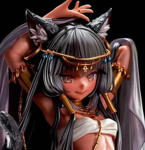 PURE Goddesses Bastet 1/6 Scale Complete Figure Komiya Nigi Used Japan - Bild 1 von 16