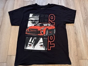 Poison Tokyo Never Broke Again Men’s L Black Racer Car Graphic T-Shirt - Picture 1 of 7