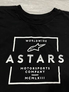 🔥T-Shirt T-Shirt Uomo Alpinestars World Wide MCMLXIII Nera Taglia Large - Foto 1 di 8