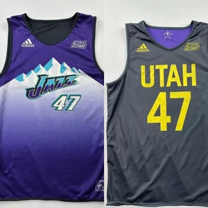 Camiseta de práctica reversible Adidas Utah Jazz 47 NBA baloncesto pequeña A. Kirilenko - Imagen 1 de 11