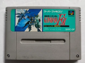Gundam F91 Formula Senki0122: Solo Cartuccia Nintendo Super Famicom SHVC-GP - Picture 1 of 6