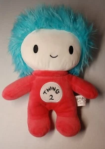 Lindo muñeco de peluche de 10" Universal Studios Dr Seuss Thing 2 - Imagen 1 de 10