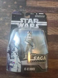 Star Wars AT-AT Driver SAGA 009 Figure w/ RARE Red Darth Maul Hologram Figure - Picture 1 of 3