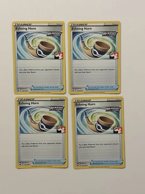 4x Echoing Horn 136/198 Pokemon Prize Pack playset Series 1 & 2 FAST SHIP B - Image 1 of 2