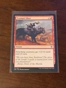 Magic the Gathering Conspiracy Take The Crown Trumpet Blast - Picture 1 of 2