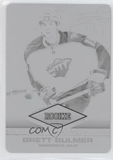 2011-12 Panini Titanium Printing Plate Black 1/1 Brett Bulmer #183 Rookie RC 0f8