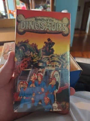 Return Of The Dinosaurs VHS 80s Rare Anime/Claymation/ Puppets Vintage  Sealed  - Image 1 of 4