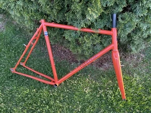 Tim Neenan Lighthouse Cycles USA Steel Road CX Gravel Frame & Fork 56cm - Picture 1 of 18