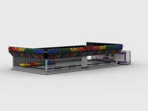LEGO ® funfair PDF instructions bumper cars rides unique MOC custom for LEGO © bricks - Picture 1 of 1
